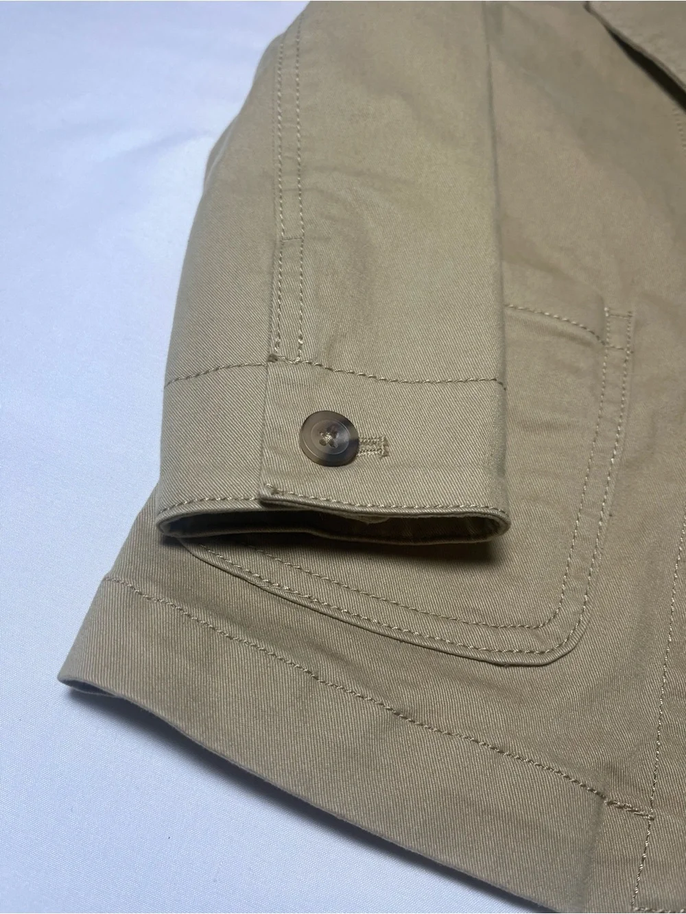 Baby GAP Light Khaki Cotton Shirt Jacket